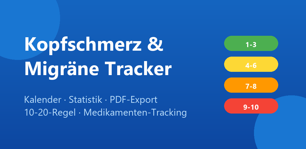 Kopfschmerztagebuch Eingabe